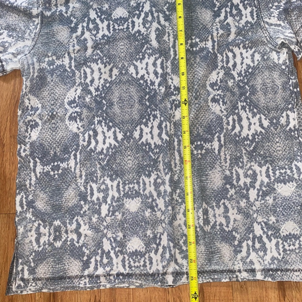 Free People Gray Boxy Short Sleeve T-Shirt - Picture 5 of 8